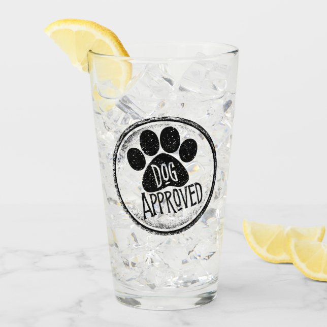 Dog Approved Glass Glas (Vorderseite Ice)