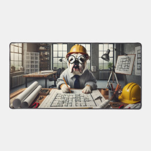 Dog Architect Schreibtischunterlage