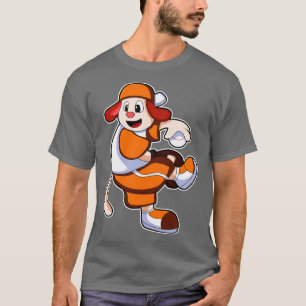 Dog Baseball Baseball Handschuh 2 T-Shirt