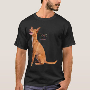 Dog Basenji Liebe Basenji Shirt Dog Mama Vater Wel