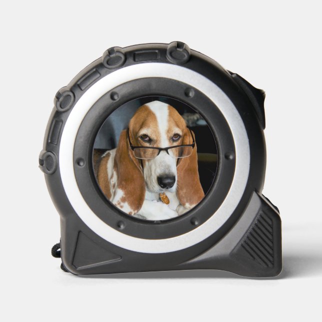 Dog Basset Hound Maßband (Vorderseite)