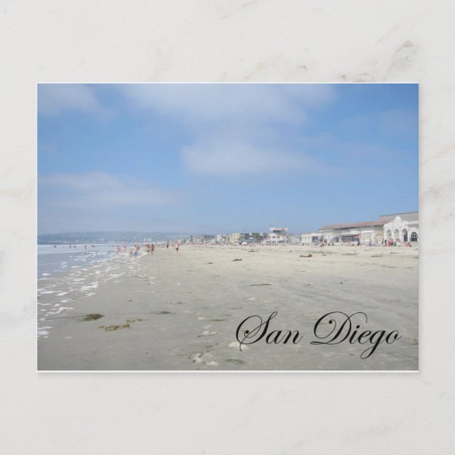 Dog Beach Postkarte (Vorderseite)