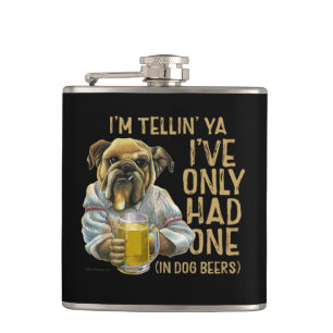 Dog Beers Flask Flachmann