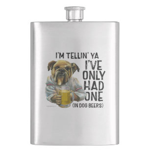 Dog Beers Flask Flachmann