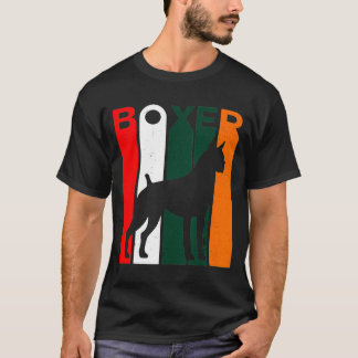 Dog-Besitzer der Boxer Silhouette T-Shirt