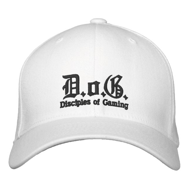 DoG bestickte Logo-Hut Kappe (Vorderseite)