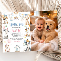 Dog Birthday Party Puppy Pawty Birthday Photo
