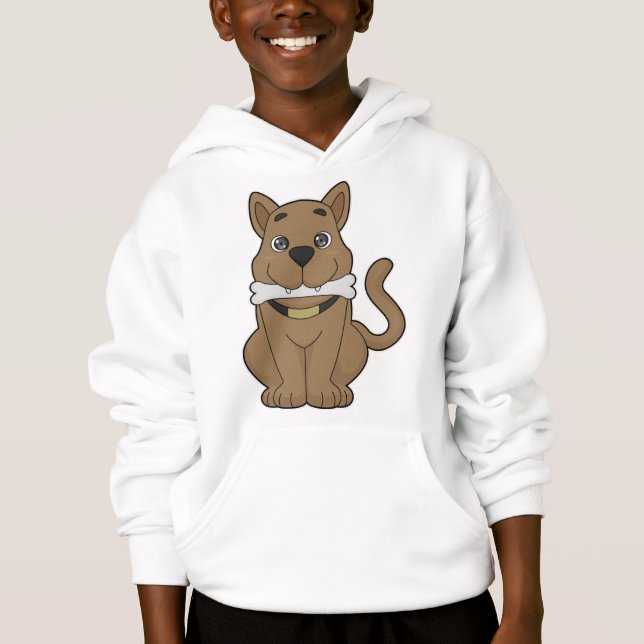 Dog Bone Hoodie (Vorderseite)