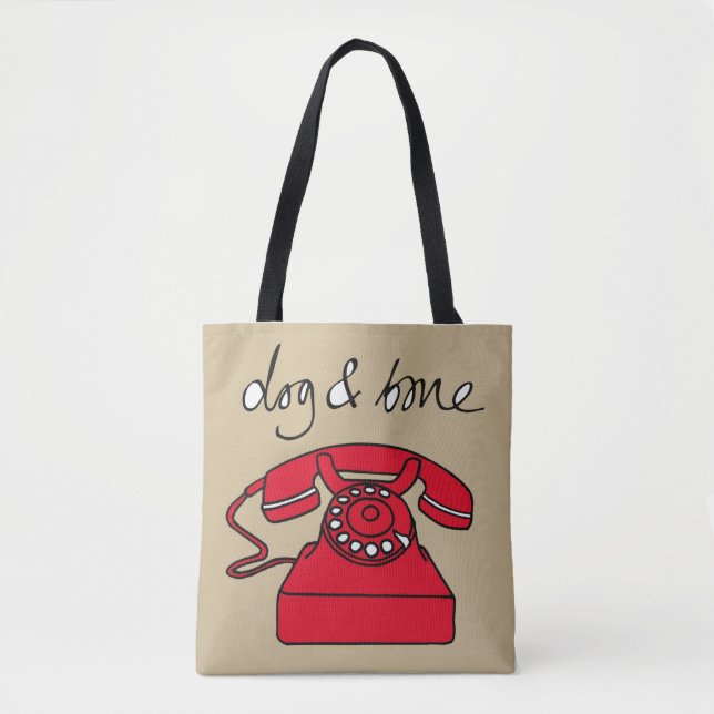 Dog & Bone Phone-Tasche  Tasche (Vorderseite)