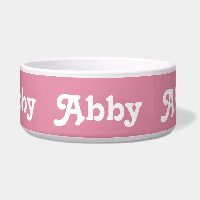 Dog Bowl Abby Napf (Vorderseite)