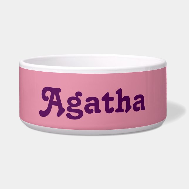 Dog Bowl Agatha Napf (Vorderseite)