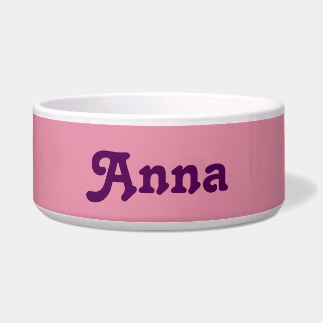 Dog Bowl Anna Napf (Vorderseite)