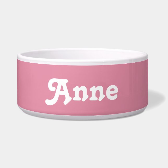 Dog Bowl Anne Napf (Vorderseite)