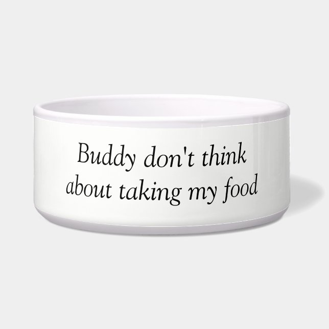 Dog Bowl Napf (Vorderseite)