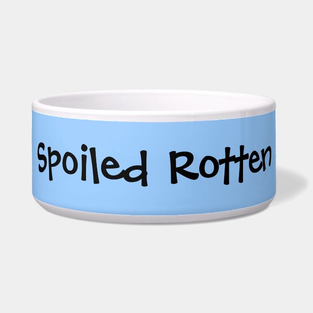 Dog Bowl verwöhnt Rotten Napf (Vorderseite)