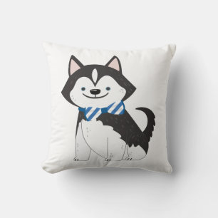 Dog Bowtie Pillow Kissen