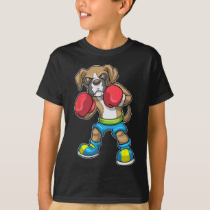Dog Boxer Boxhandschuhe Boxen für Männer Frauen Mä T-Shirt