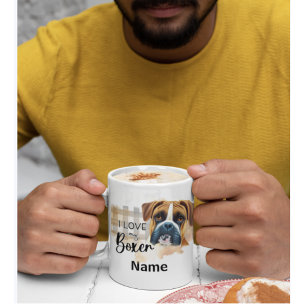 Dog Boxer Tasse, Cup Kaffeetasse