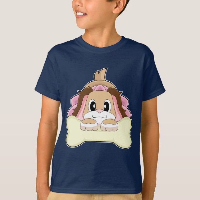 Dog Bride Veil Wedding T-Shirt (Vorderseite)