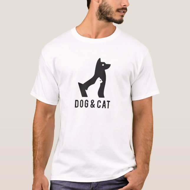 Dog & Cat T-Shirt (Vorderseite)