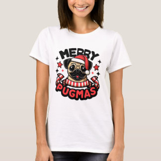 dog christmasgift MERRY PUGMAS T-Shirt