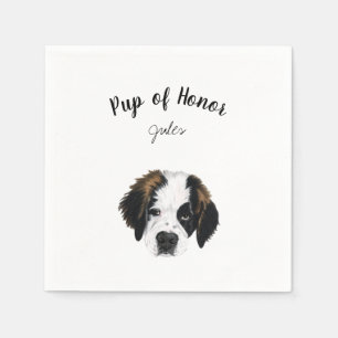 Dog Cocktail Napkins Serviette