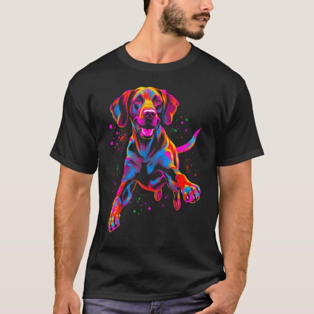 Dog Cool German Shorthaired Pointer T-Shirt (Vorderseite)