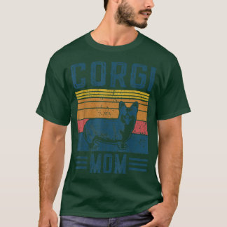 Dog Corgi Mama Vintag Corgi Mama T-Shirt