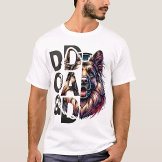 Dog Dad - Fettes & Treues Begleiter T-Shirt