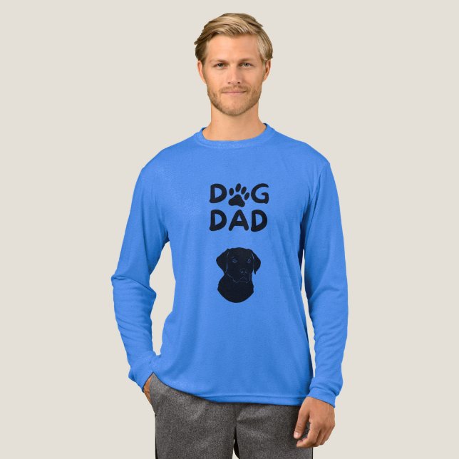  Dog Dad T-shirt | Funny Pet Lovers Tee  (Volle Vorderseite)