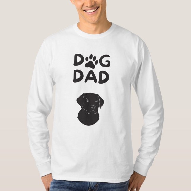  Dog Dad T-shirt | Funny Pet Lovers Tee  (Vorderseite)