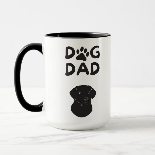  Dog Dad T-shirt | Funny Pet Lovers Tee  Tasse (Links)