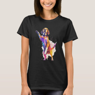 Dog Dance Competition  Dancing Beagle Dog T-Shirt