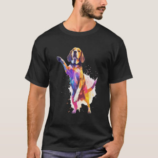 Dog Dance Competition  Dancing Beagle Dog T-Shirt