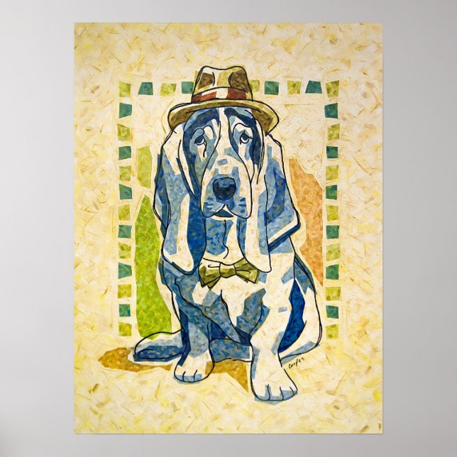 "Dog Day Gone By" Print Poster (Vorne)