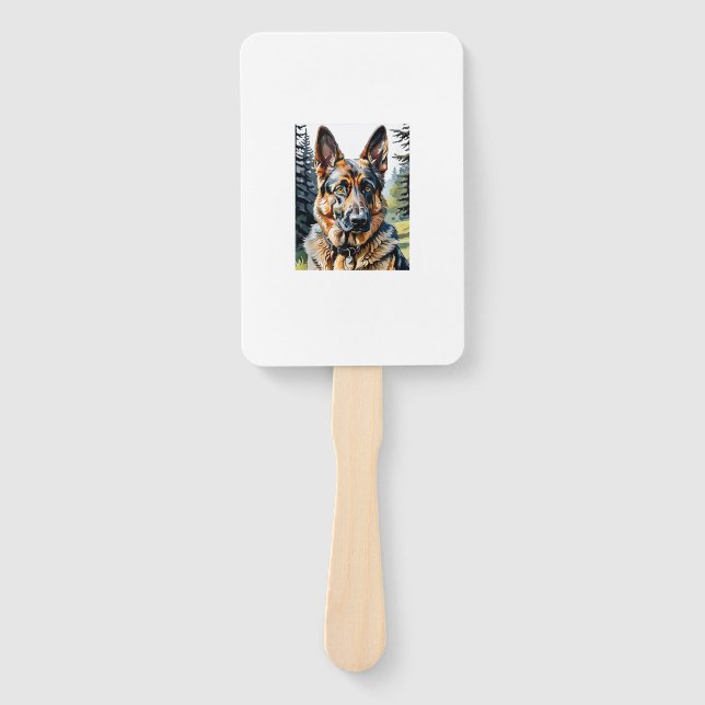 Dog Dog Lover Dow Fächer (Vorderseite)