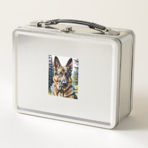 Dog Dog Lover Dow Metall Brotdose
