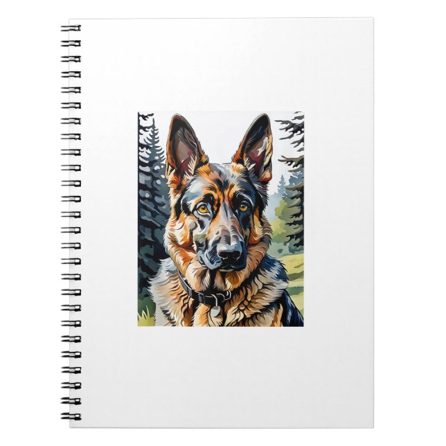 Dog Dog Lover Dow Notizblock (Vorderseite)