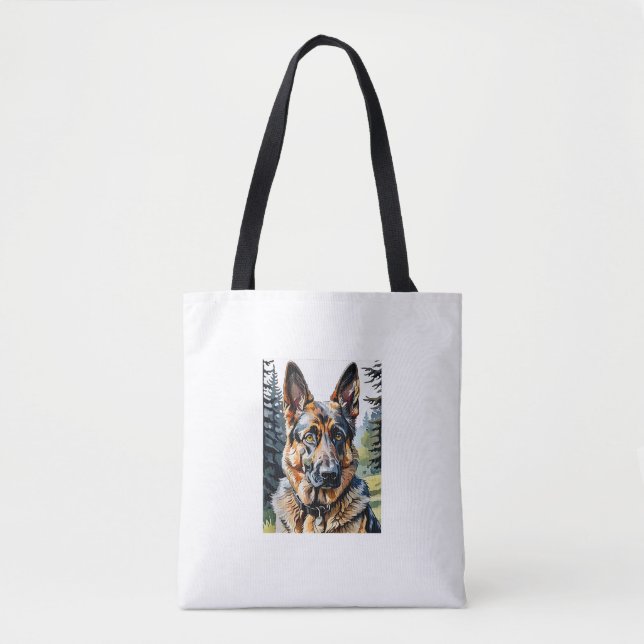 Dog Dog Lover Dow Tasche (Vorderseite)