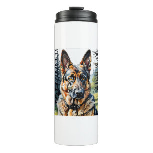 Dog Dog Lover Dow Thermosbecher