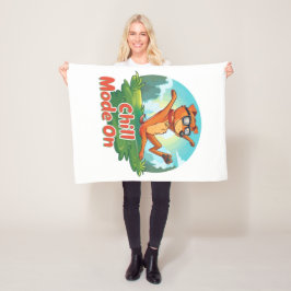 Dog-Dog-Modus Fleece Blanket