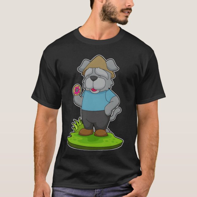 Dog Donut Retro Giro T-Shirt (Vorderseite)