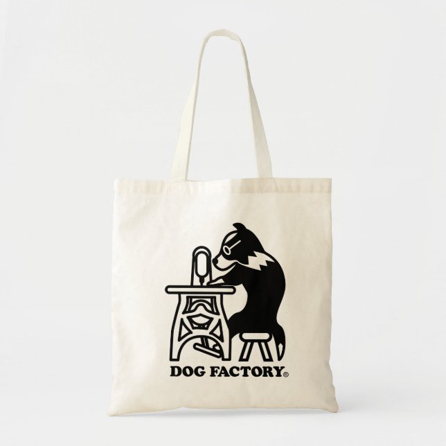 DOG FACTORY オリジナルロゴバッグ TRAGETASCHE (Vorne)
