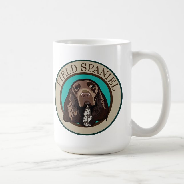 Dog Field Spaniel Kaffeetasse (Rechts)