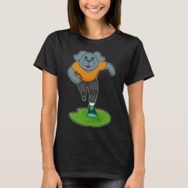 Dog Football-Spieler American Football T-Shirt