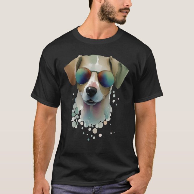 dog for  Colorful Kitty Adoption T-Shirt (Vorderseite)