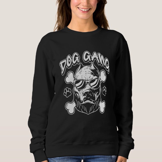 Dog Gang Cool Dog Apparel Sweatshirt (Vorderseite)