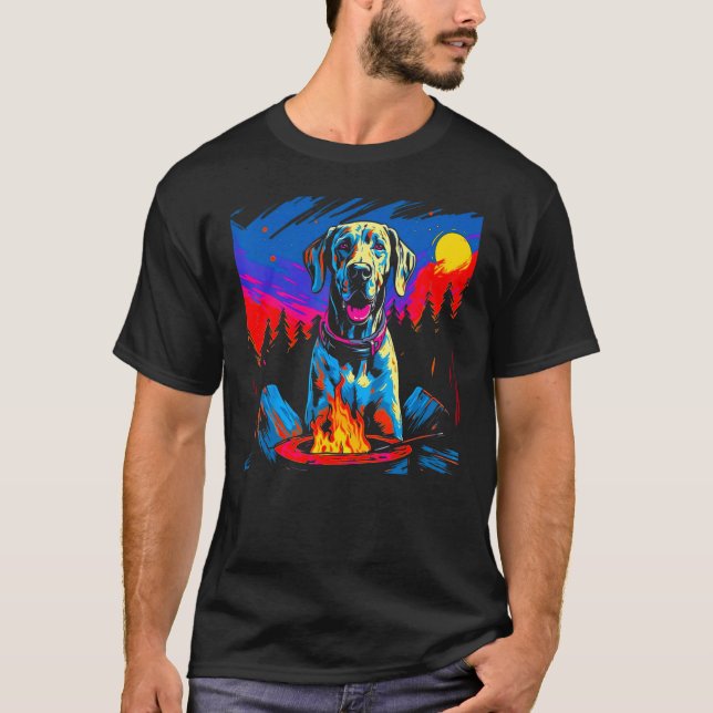 Dog Great Dane Nature T-Shirt (Vorderseite)