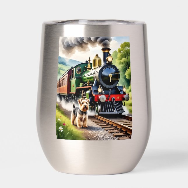 Dog Greeting steam train (Arrière)