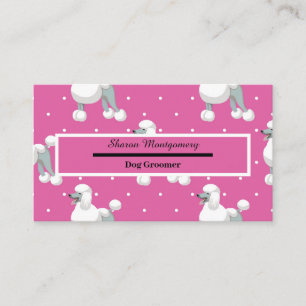 Dog Groomer Business Card Visitenkarte